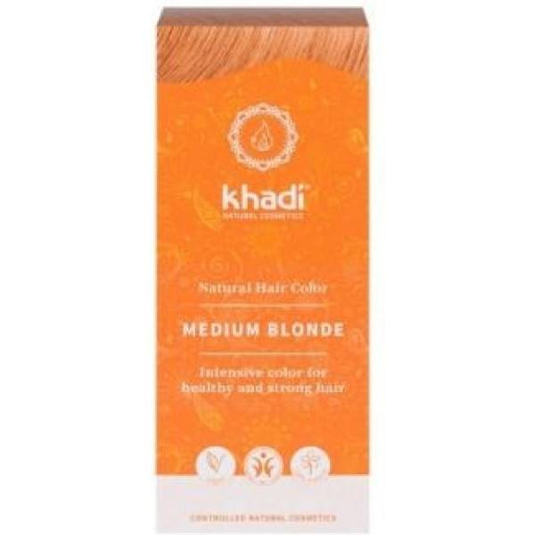Khadi Herbal Color Biondo Medio 100 G