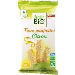 Jardin Bio Gaufrettes au Citron 200g