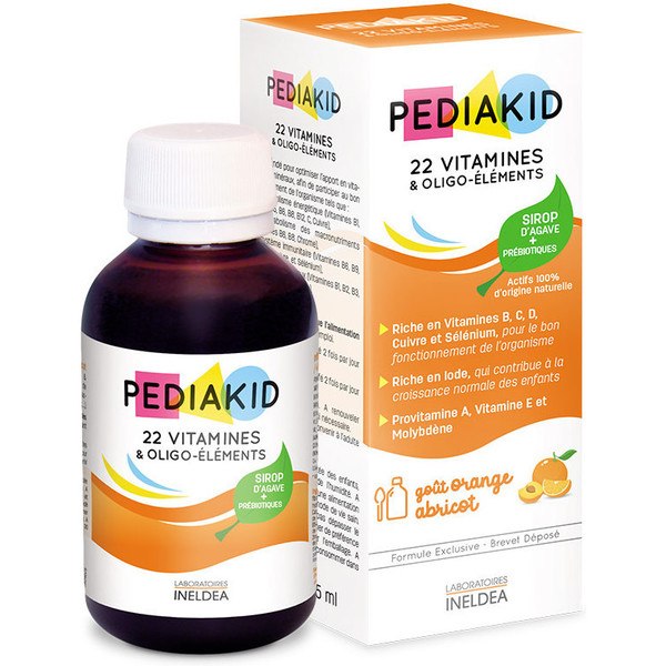 Ineldea Pediakid 22 Vitamine + Oligoelementi 250 Ml Forma