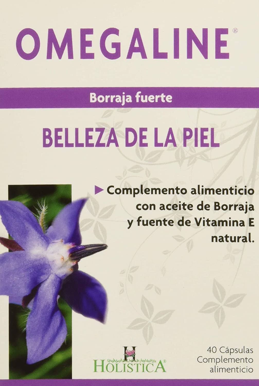 Holistica Omegaline Borraja Fuerte 40 Caps-image