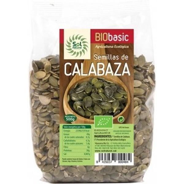 Solnatural Semillas De Calabaza Bio 500 G
