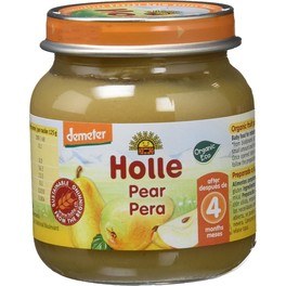 Holle 100% Poire +4 Mois 125g