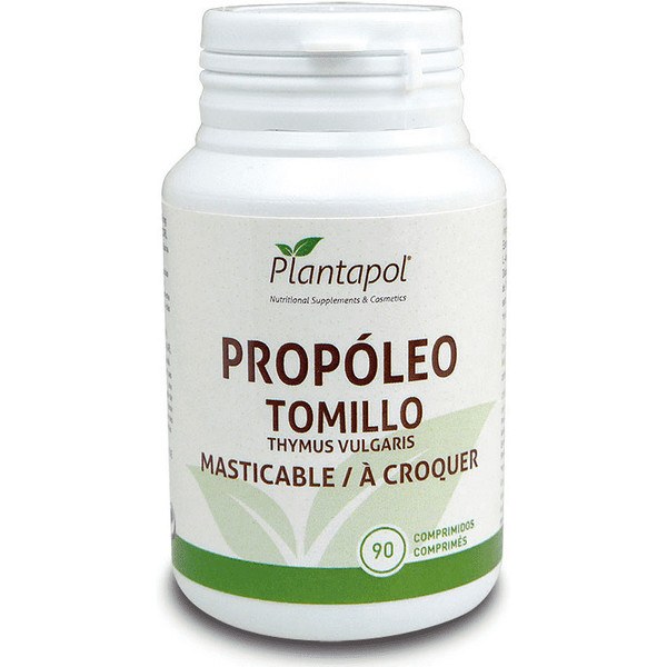 Planta Pol Propoleo, Tomillo, Vitamina C Masticable 90 Compri
