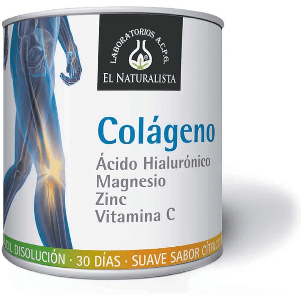 El Naturalista Collagene + Ac Ialuronico + Mg + Zn + Vit C 390 Gr