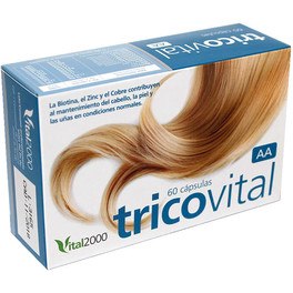 Vital 2000 Tricovital Aa 60 Capsule