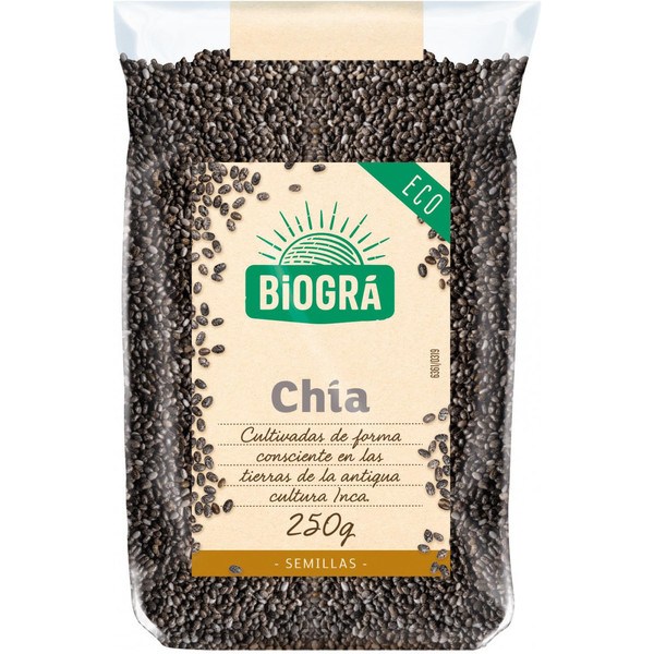 Sementes de Chia Biográ 250g Biogra Bio