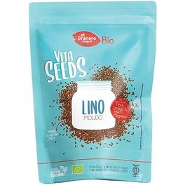 El Granero Integral Vitaseeds Biologisch Gemalen Vlas 300 Gr