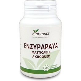 Mastigável Enzypapaya Pol Plant 90 Comp