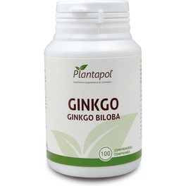 Pol Pflanze Ginkgo Biloba 100 Tabletten 600 mg