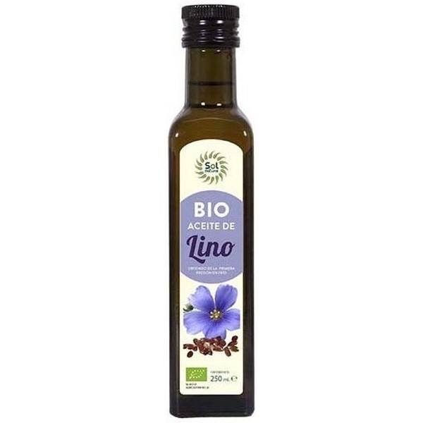 Solnatural piccolo olio di lino biologico 250 ml