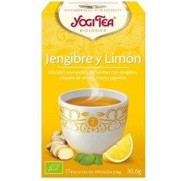 Chá Yogi Gengibre E Limão 17 Saquinhos