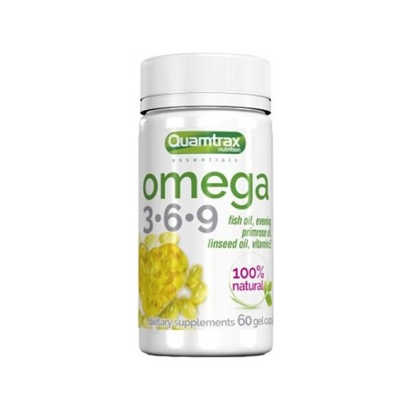 Quamtrax Essentials Omega 3-6-9 500 mg 60 cápsulas