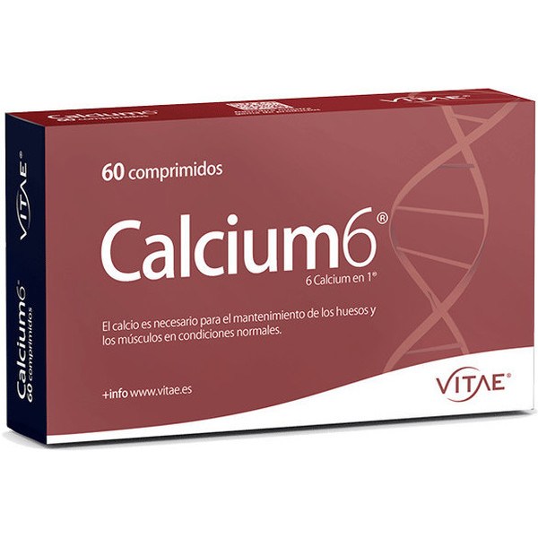 Vitae Calcium 6 60 Comprimés