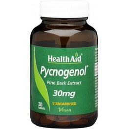 Health Aid Pycnogenol 30 Mg 30 Comp