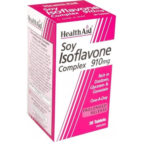 Health Aid Complesso di isoflavoni di soia 30 compresse