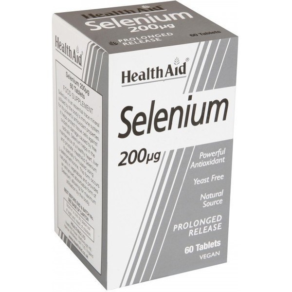 Health Aid Selenium 200 Microgr 60 Comp Selenium