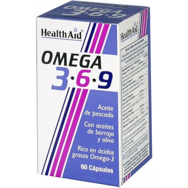 Aide Santé Oméga 3 6 9 60 Perles