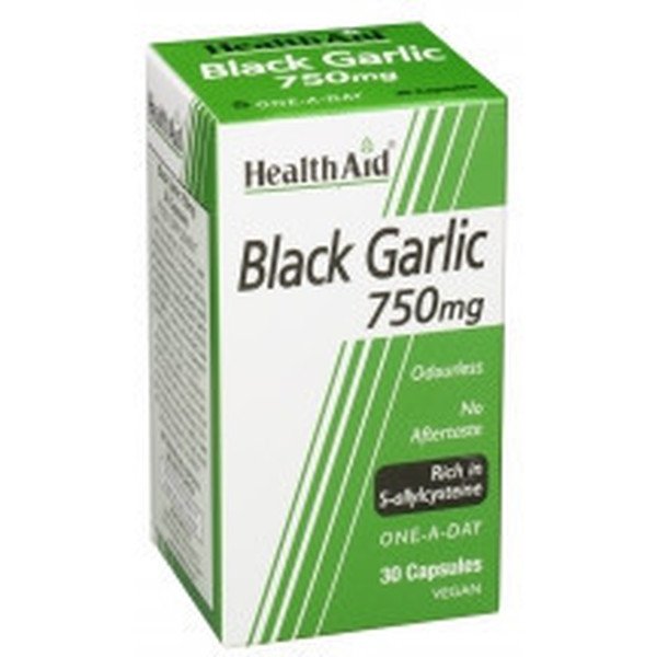 Health Aid Black Garlic Pearls 30 Vcaps