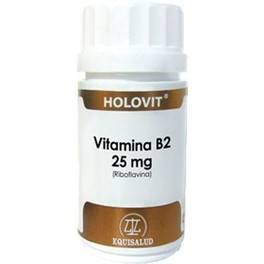 Equisalud Holovit Vitamina B2 25 Mg 50 Caps.