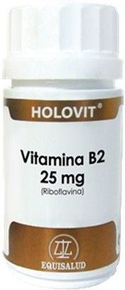Equisalud Holovit Vitamina B2 25 Mg 50 Caps.-image