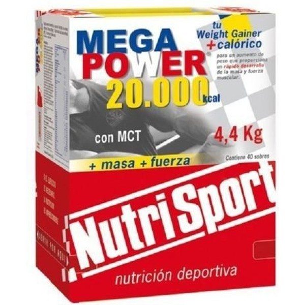 Nutrisport Megapower 20000 Fresa 40 Sobres