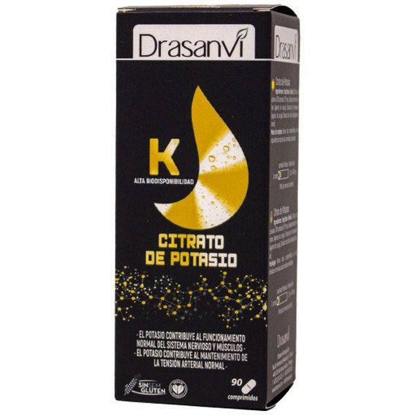 Citrate de Potassium Minéral Drasanvi 90 Comp