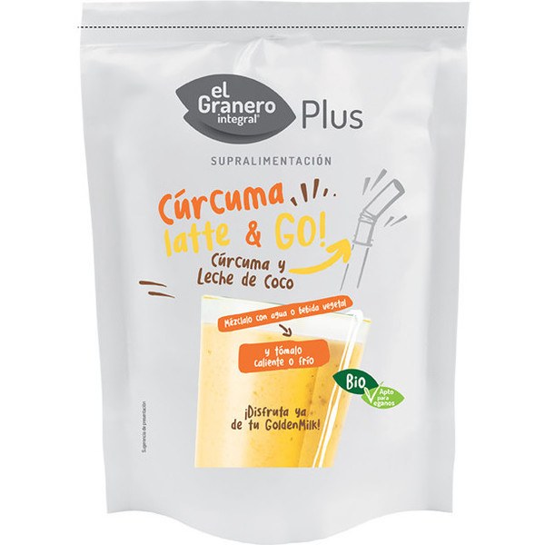 El Granero Integral Curcuma Latte & Go Bio 200 Gr