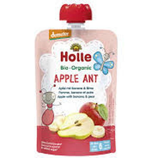 Holle Smoothie Pomme Banane et Poire +4 Mois 100 Gr