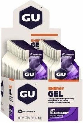 GU Energy Gel con 40 mg de Cafeína - 24 geles x 32 gr