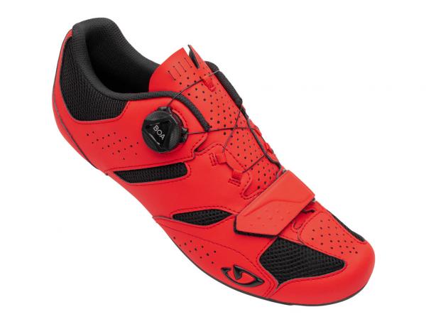 Giro Savix Ii Vermelho brilhante/preto 45 - Sapatos