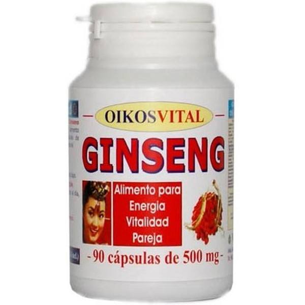 Oikos Vital Ginseng Plus 500 Mg 90 Caps