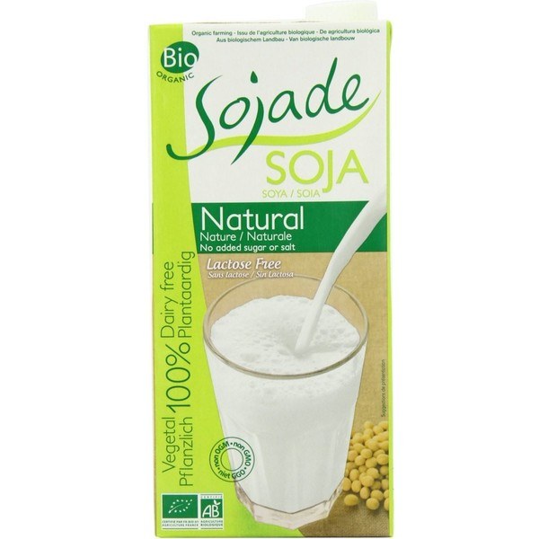 Sojade Bebida De Soja Natural Bio 1 Litro