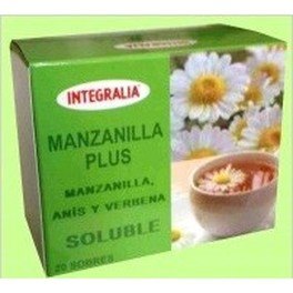 Integralia Manzanilla Plus Soluble 20 Sobres