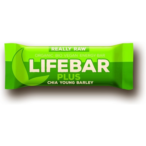 Lifefood Lifebar Plus Hierba De Cebada Y Chia Bio 47 Gr