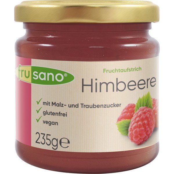 Frusano Frambozen Jam 235 Gr