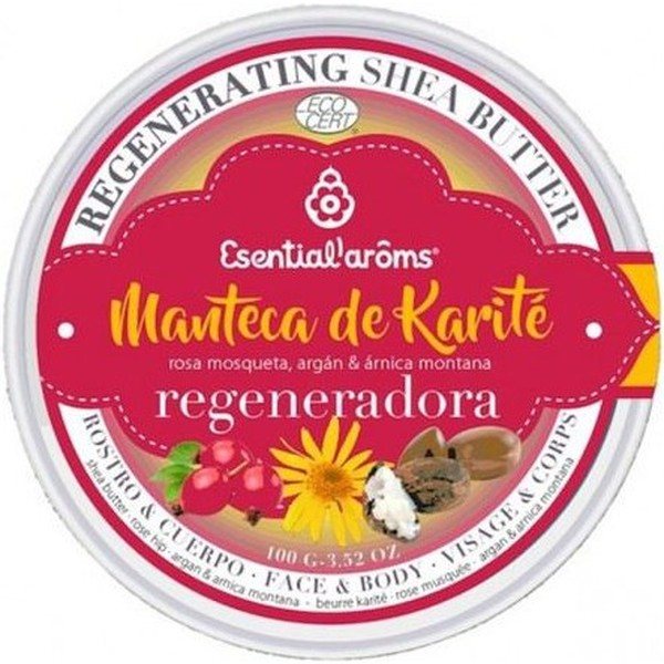 Esential Aroms Manteca De Karite Regeneradora 100 Gr