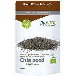 Biotona Semi Di Chia Neri Grezzi 400 G