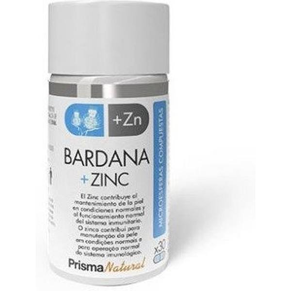 Prisma Natural Bardana + Zinc 30 Caps