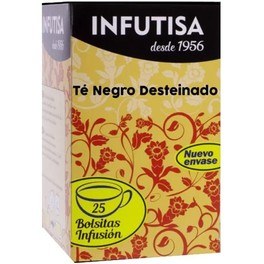 Infutisa Thé Noir Désteiné 25 Filtres