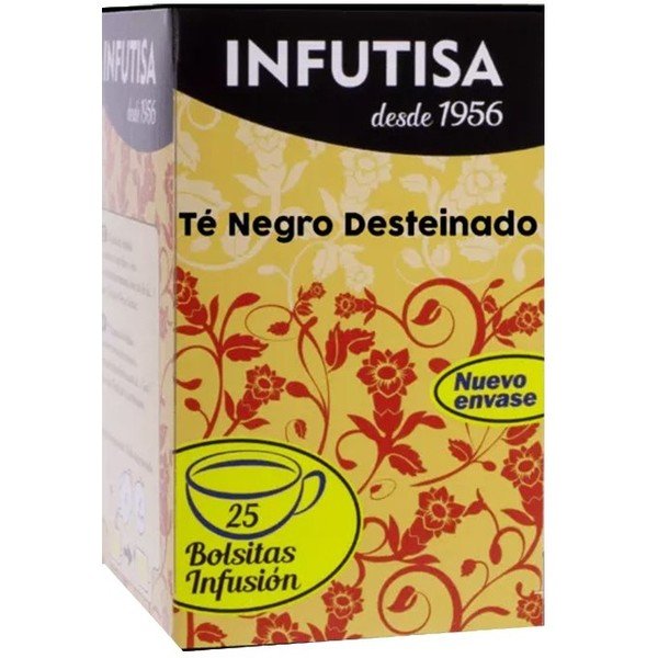 Infutisa Tè Nero Desteinato 25 Filtri