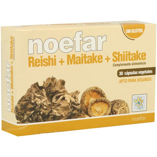 Noefar Reishi-Maitake-Shitake 30 VKapseln