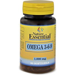 Natuur Essentieel Omega 3-6-9 1000 mg 30 parels