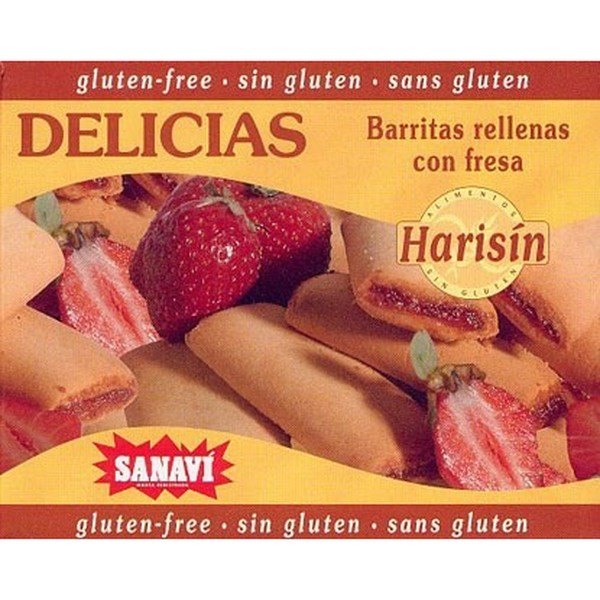 Sanavi Delicias Fraise sans gluten 6 Und