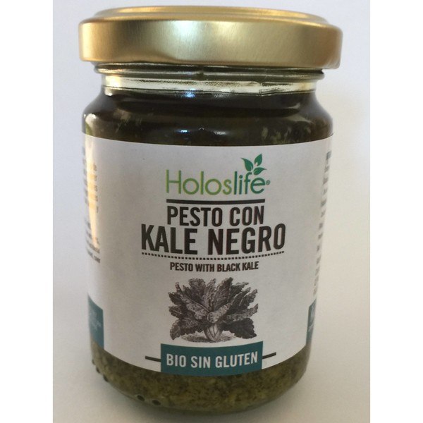 Holoslife Pesto Con Kale Negro Bio 130 Gr