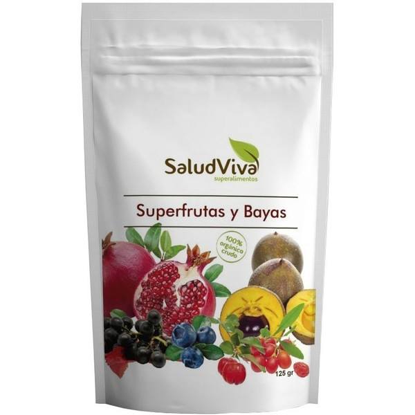 Salud Viva Superfrutas Y Bayas 125 Gr.