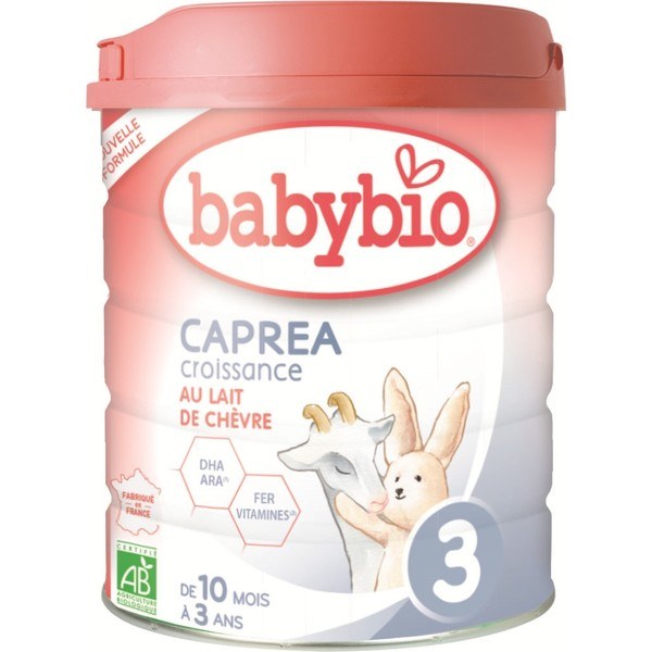 Babybio Latte di Capra Bio Caprea 3 (Da 10 Mesi) 800g