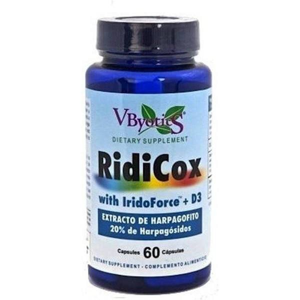 Vbyotic Ridicox met Lridoforce+d3 60 caps.