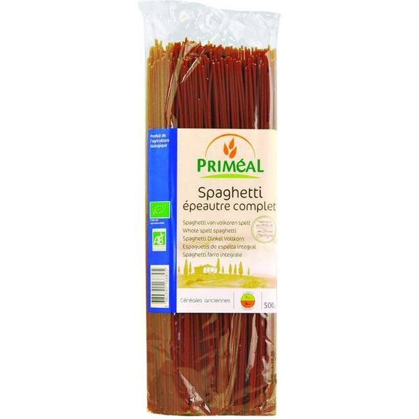 Primeal Spaghetti d'épeautre intégral Primeal 500g