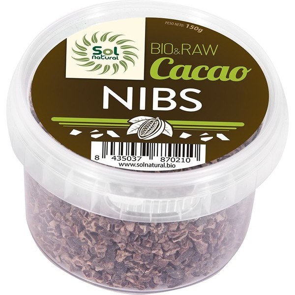 Solnatural Cacaobonen Bio 125 G