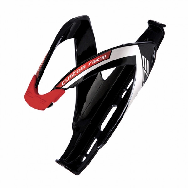 Elite Flaschenhalter Custom Race Schwarz Rot Logo